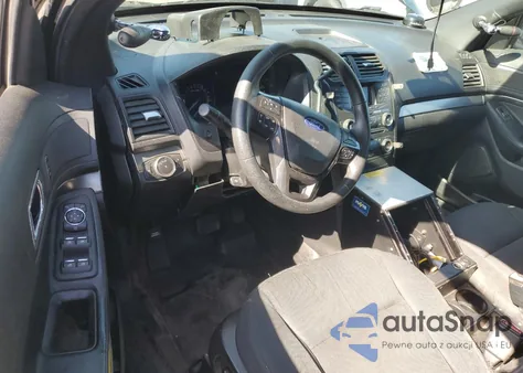 2017 Ford Explorer Police Interceptor z USA, uszkodzony, nr VIN 1FM5K8AR3HGC34773